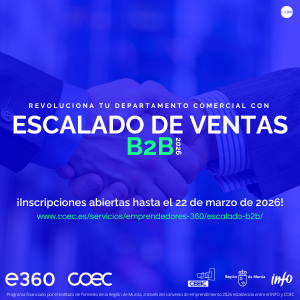 COEC impulsa la octava edición de ‘Escalado B2B’ para acelerar las ventas de startups con IA